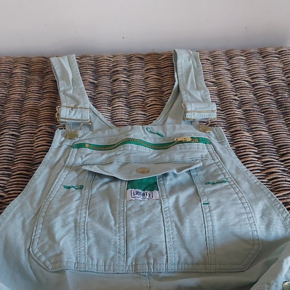 Liberty Mint Green Bib Overalls *Final Price*